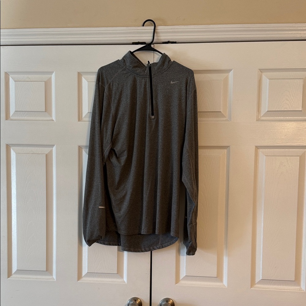 Nike Long Sleeve pullover Grey jacket